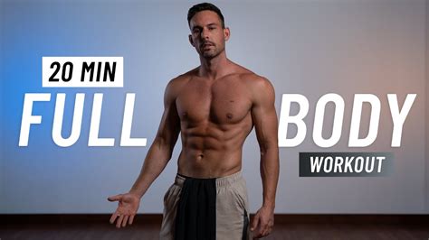 20 Min Full Body Workout No Equipment No Repeats Youtube