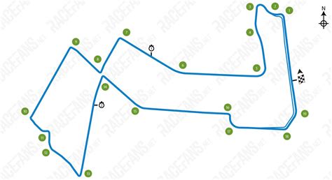 Singapore Grand Prix Track Map 2023 · Racefans