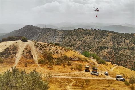 Extinguido El Incendio Forestal Declarado En El Cerro De San Miguel