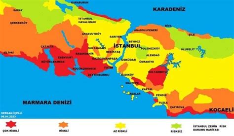 İSTANBUL DEPREME DAYANIKLI VE RİSKLİ SEMTLER İstanbul da deprem riski