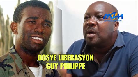 Liberasyon Guy Philippe Se Imilyan Pou Yon Moun Ap Sot Nan Prizon Pou