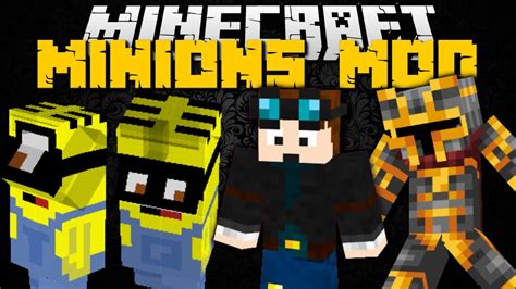 Minecraft Minions Mod Ft Dantdm Summon Despicable Me Minions Mod