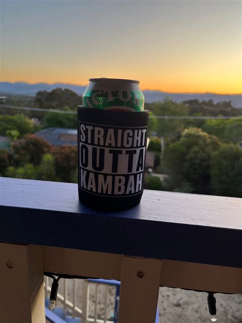 Straightouttakambah Stubby Holder Straight Outta Kambah