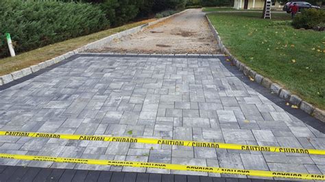 Brick paver apron | Brick pavers, Asphalt driveway, Paver