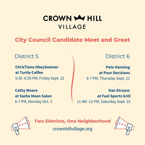 Meet Your City Council Candidates - Crown Hill Village Association