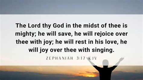 Zephaniah 3 17 KJV Bible Verse Of The Day