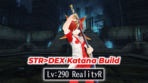 Str Dex Katana Build Level Toram Online Youtube