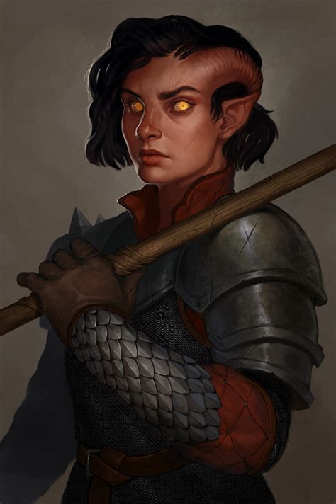 ArtStation Kallista Dungeons And Dragons Character Portrait II