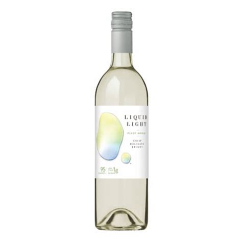 Liquid Light Pinot Grigio Washington Low Calorie Low Sugar Low Carb