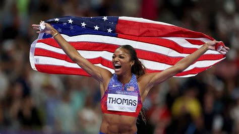 Gold For Gabby Dominant M Victory Ensures Thomas First Olympic