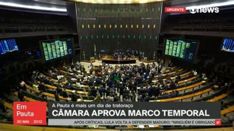 Vídeo Câmara aprova texto base do marco temporal que limita