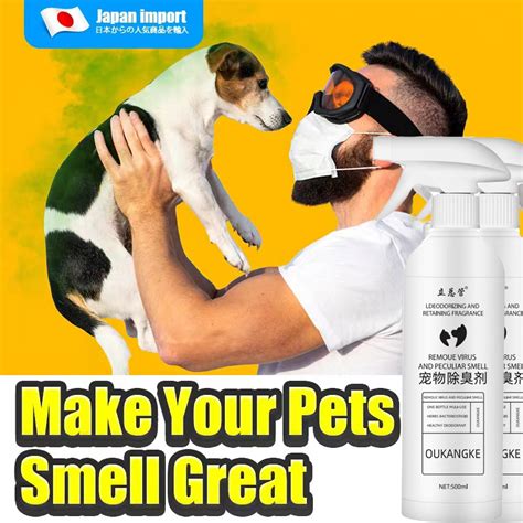 Pet Deodorant Spray Pet Anti Bacteria Odour Remover Spray Pet Aroma