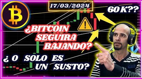 Bitcoin Al Día👆🚨bitcoin Subida O 60k🚨👆análisis De Bitcoin Hoy Youtube