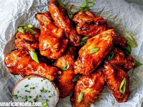 Alitas De Pollo Buffalo Wings Receta Sencilla