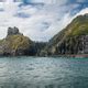 Morro Dois Irmaos View From A Boat Fernando De Noronha Brazil Stock