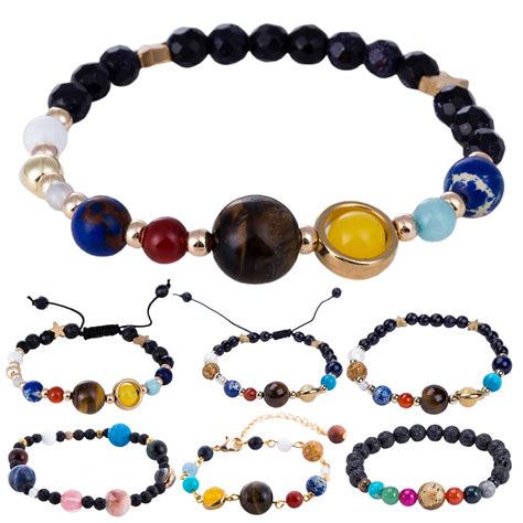 Travelwant Women Solar System Bracelet Universe Galaxy The Eight