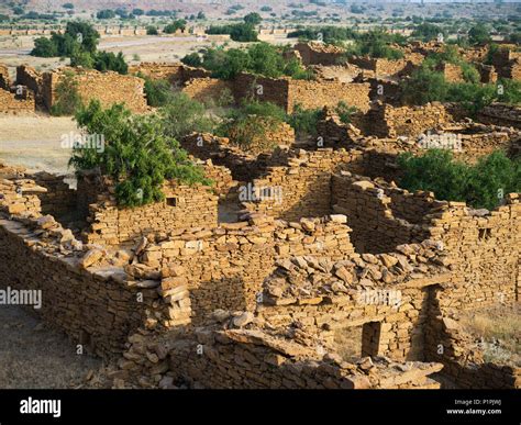 Abandoned village in the Jaisalmer district of Rajasthan. Kuldhara acquired reputation as a ...