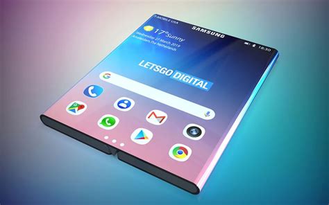 Après Le Galaxy Fold Samsung Brevette Un Smartphone Qui Se Plie En