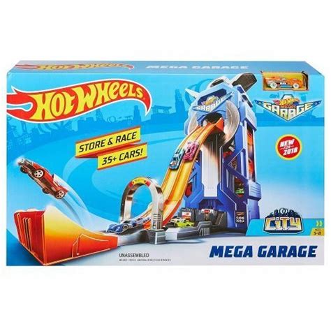 MATTEL HOT WHEELS ZESTAW MEGA GARAŻ RAJDOWY FTB68 7524958717