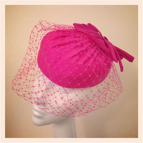 Pink Pillbox Hat For Weddings Races Ascot And Formal Occasions