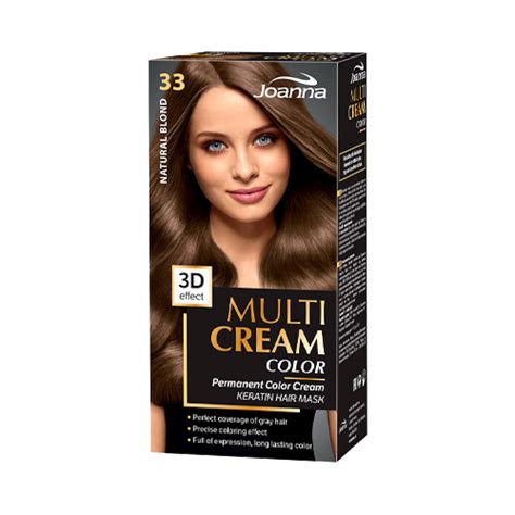 Крем-краска Joanna Multi Cream Color Натуральный блонд 33, 100 мл ...