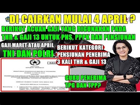 Resmi Thr Dan Gaji Sudah Bisa Di Cek Mulai Tanggal Berikut