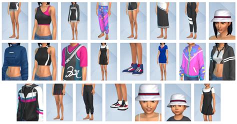 The Sims 4 Throwback Fit Kit Overview Ultimate Sims Guides