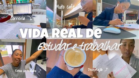 Vlog conciliar estudos e trabalho não é fácil como dou conta de tudo