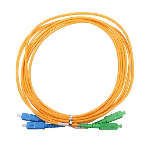 Extralink SC APC SC UPC Patchcord Jednomodowy Duplex G652