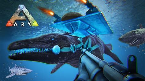 ARK: Survival Evolved - TAMING UNDERWATER DINOSAURS!! (ARK Ragnarok ...