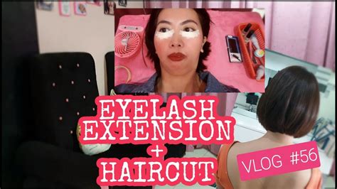 Eyelash Extension Haircut Pamper Day Ni Inday Vlog 56 Youtube