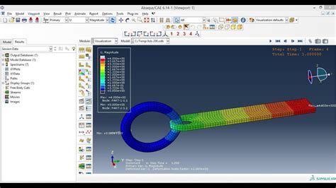 Abaqus Tutorial Videos Linear Contact Analysis Of D Solid Part In