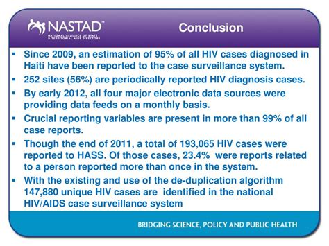 PPT Developing A National HIV AIDS Surveillance System In Haiti