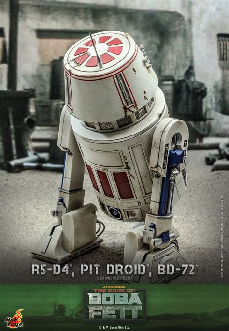 Hot Toys TMS 86 The Book Of Boba Fett R5 D4 Pit Droid BD 72 Hot Toys Complete Checklist