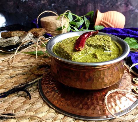 Sepu Vadi Recipe Himachali Split Urad Dal Dumplings In Spinach Gravy