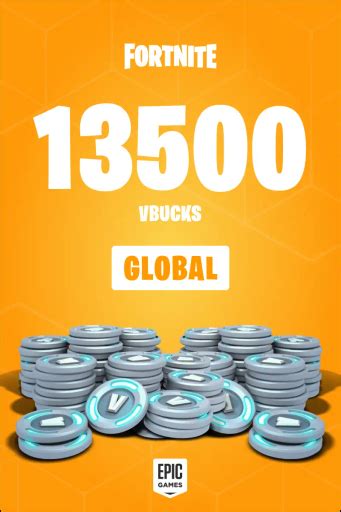 Buy Fortnite 13500 V Bucks Card Global Digital Key