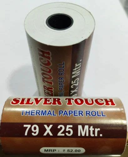 Silver Touch Thermal Paper Roll 55 GSM At Rs 24 78 Roll In Raipur ID