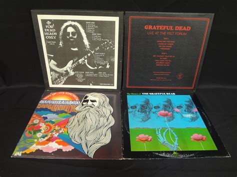 Lot Detail - (4) Grateful Dead Albums