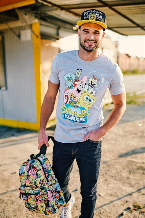 SpongeBob Casquette Snapback Bikini Bottom Bob l éponge Elbenwald