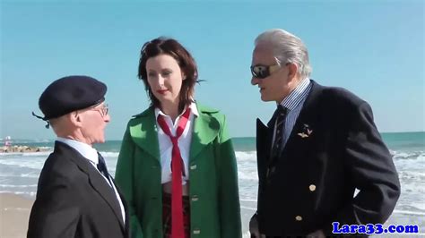 Uniformed MILF Spitroasted By Old Guy In Trio Feat Lara Latex By Laras Playground XHamster