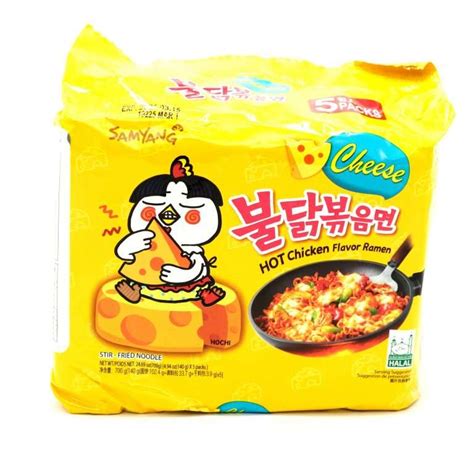Samyang Cheese Buldak Hot Chicken Flavor Ramen Pack Oz G Well Come Asian Market