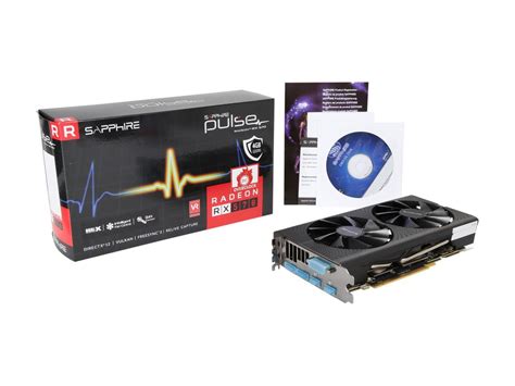 Sapphire PULSE Radeon RX 570 4GB GDDR5 PCI-E Dual HDMI / DVI-D / Dual ...