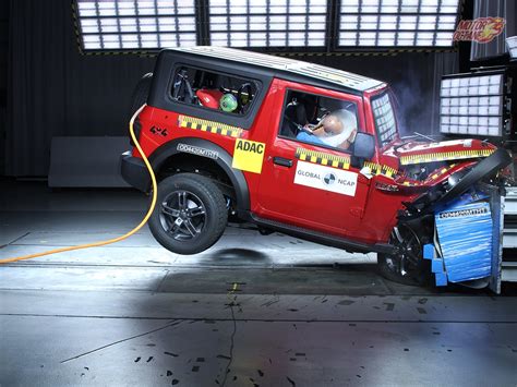 Mahindra Thar GNCAP Crash Test Results Out MotorOctane