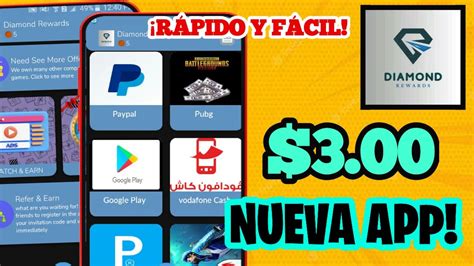 Nueva App Diamond Rewards Aplicaci N Para Ganar Dinero A Paypal