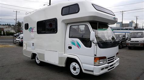 Sold In Usa Wa 1994 Isuzu Elf Out Back Express Camper Youtube