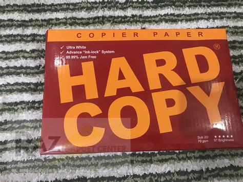 A4 SIZE HARD COPY BOND PAPER 70GSM SUBSTANCE 20 500 SHEETS Shopee