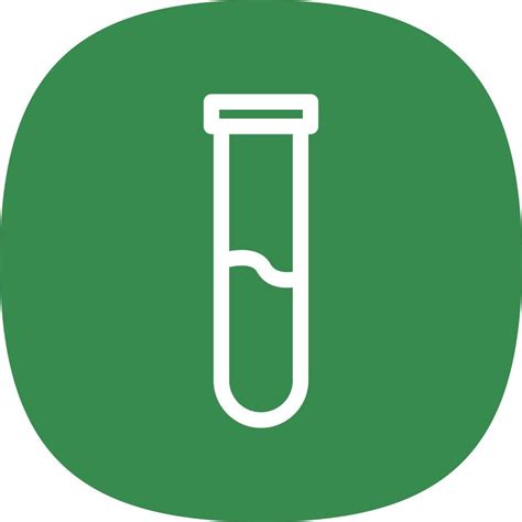 Test Tube Glyph Icon 15573683 Vector Art At Vecteezy