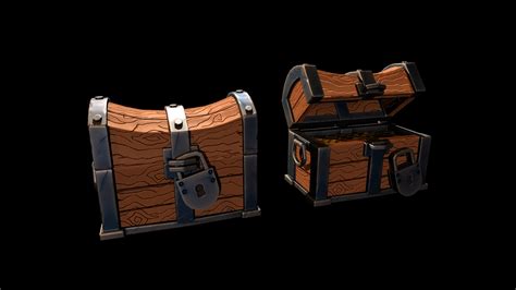 ArtStation - Stylized coffer