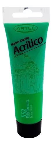 Acrílico Artel 35ml Coleccion Completa Color Verde esmeralda 552