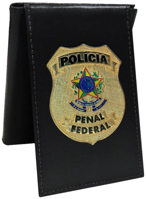 Carteira Da Policia Penal Federal Ppf Metalcouro